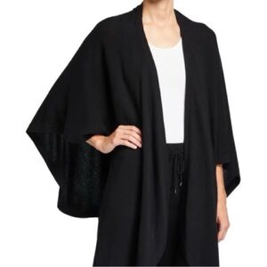 Neiman Marcus 100% Cashmere Collection Open-Front Cashmere Cape Shawl One Size
